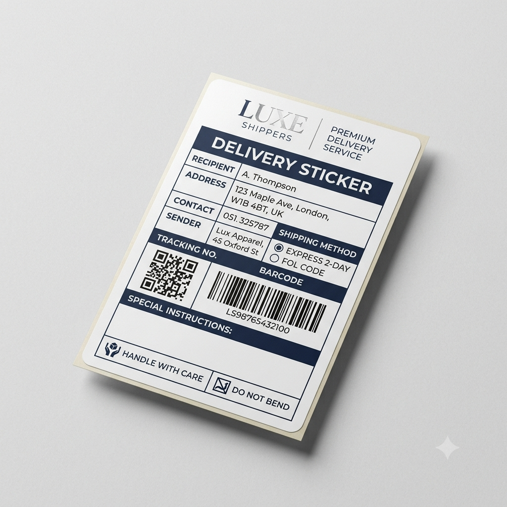 Delivery Stickers